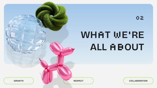 Bubble Syntax Präsentationsvorlage