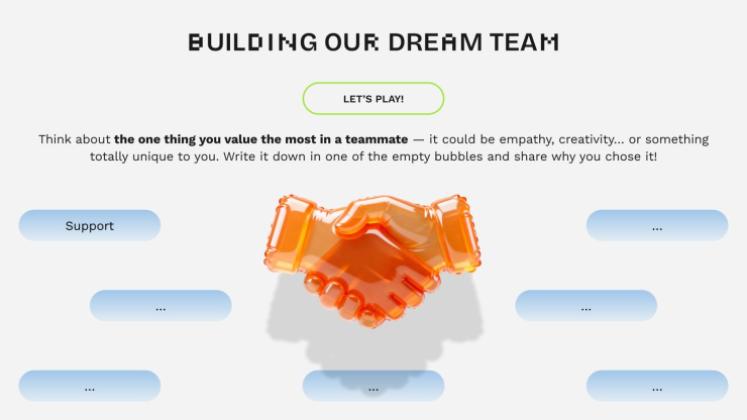 Bubble Syntax Präsentationsvorlage