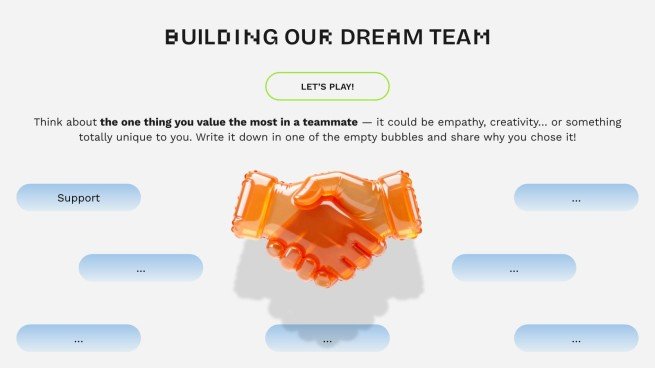 Bubble Syntax Präsentationsvorlage