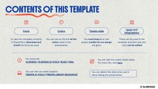 Plantilla de presentación Decodificación retro