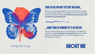 Plantilla de presentación Decodificación retro