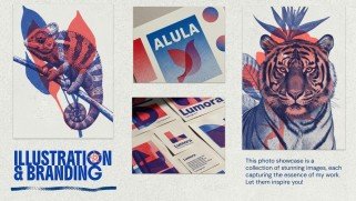 Plantilla de presentación Decodificación retro