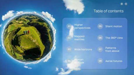 Dronescape presentation template 