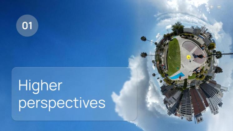 Dronescape presentation template 