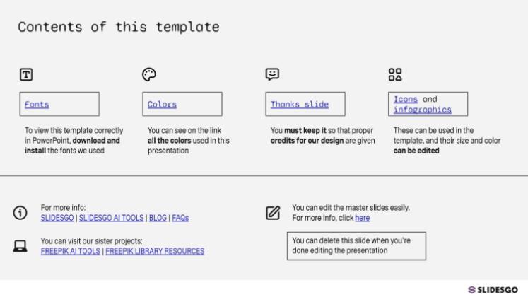 Type Shift presentation template 