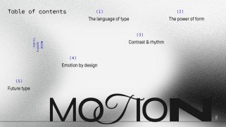 Type Shift presentation template 