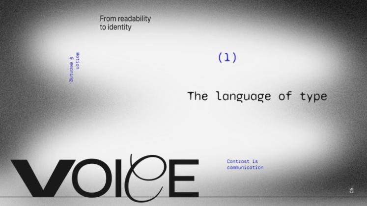 Type Shift presentation template 
