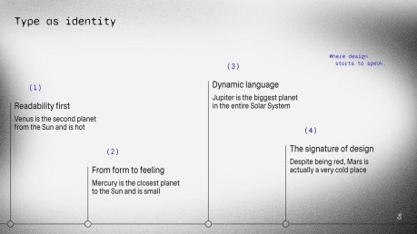 Type Shift presentation template 