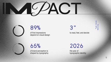 Type Shift presentation template 