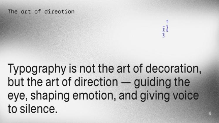 Type Shift presentation template 