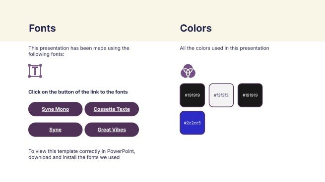 Type Shift presentation template 