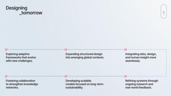 Plantilla de presentación Cuadrícula ficticia