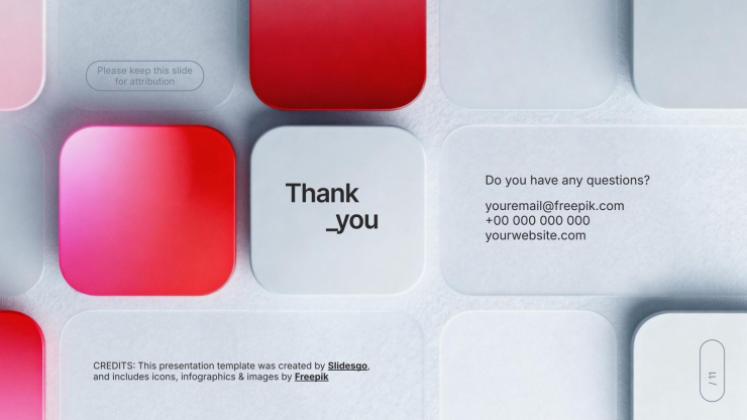 Plantilla de presentación Cuadrícula ficticia