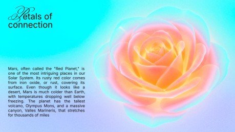 Luminous Fade presentation template 