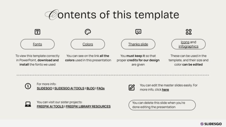 Color of the Year presentation template 