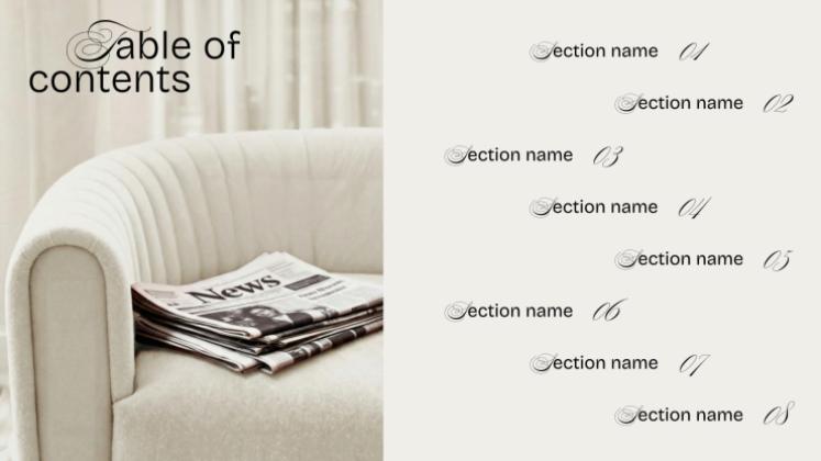 Color of the Year presentation template 