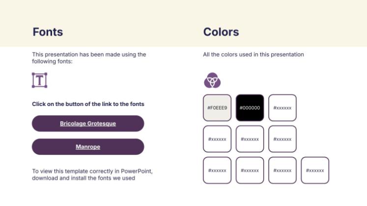 Color of the Year presentation template 