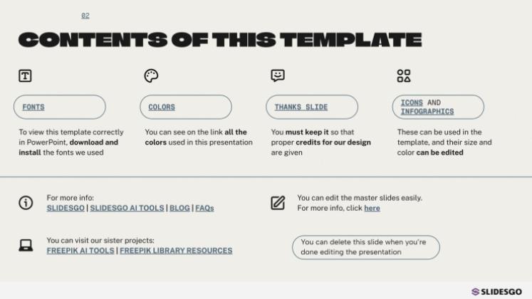 Color of the Year presentation template 