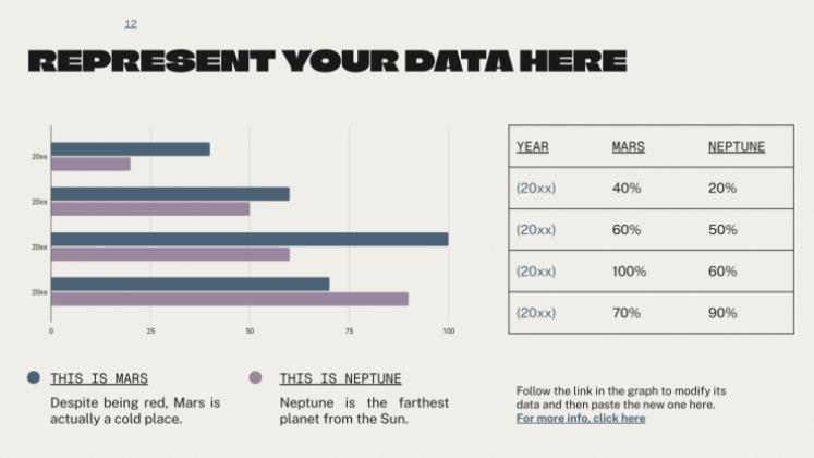 Color of the Year presentation template 
