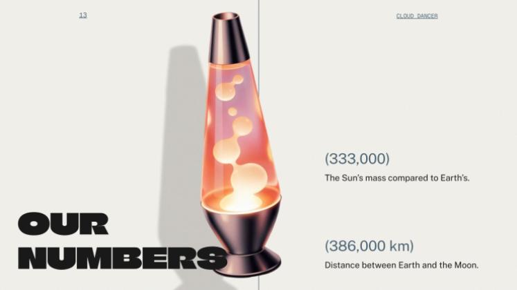 Color of the Year presentation template 