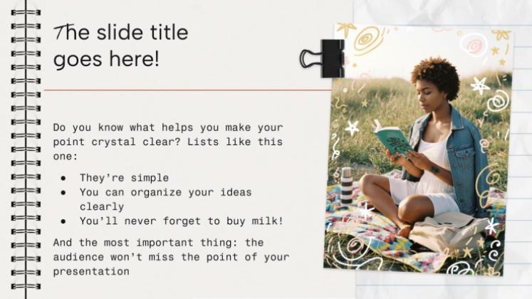 Plantilla de presentación Diseño de portada de cuaderno