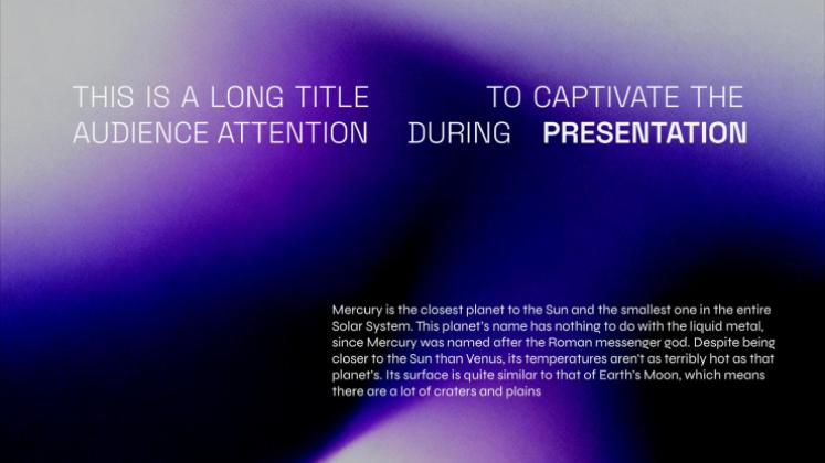 Analyse des Managementberichts Präsentationsvorlage