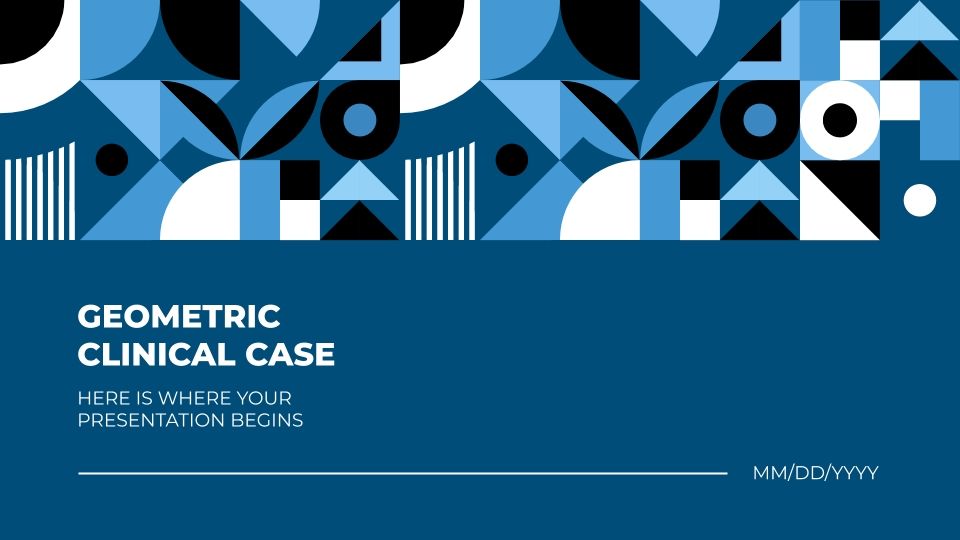 Geometric Clinical Case presentation template 