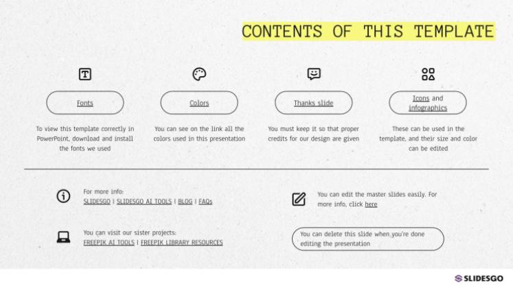 Plantilla de presentación Tu historia