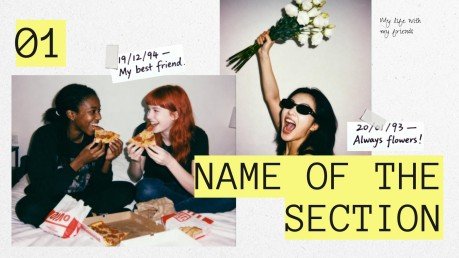 Plantilla de presentación Tu historia