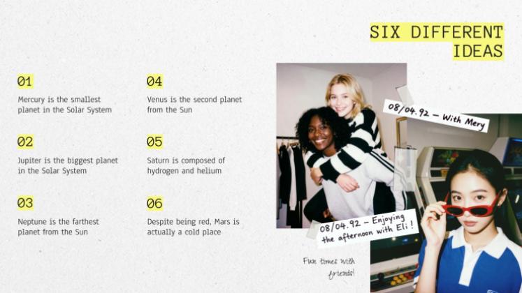 Plantilla de presentación Tu historia