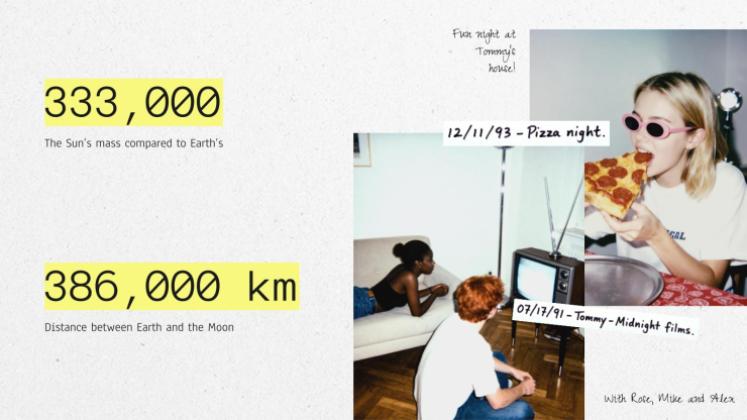 Plantilla de presentación Tu historia