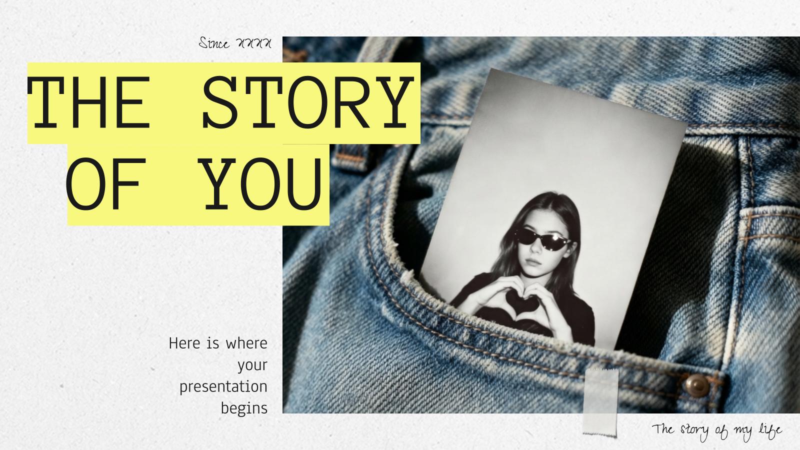 The Story of You presentation template 