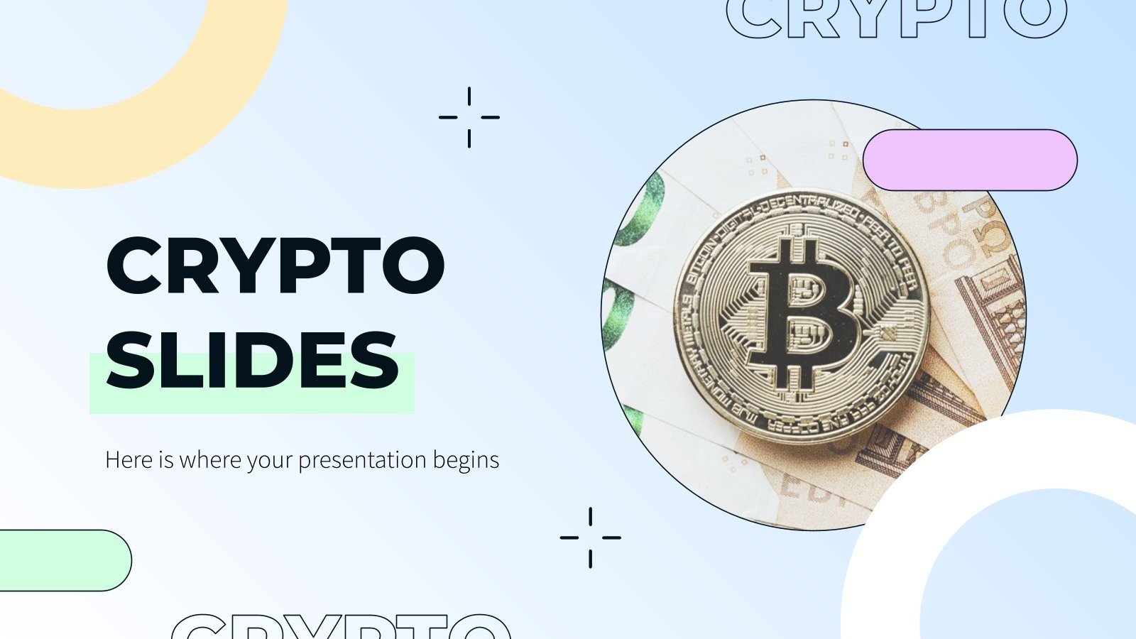 Free Crypto-themed templates for Google Slides and PowerPoint