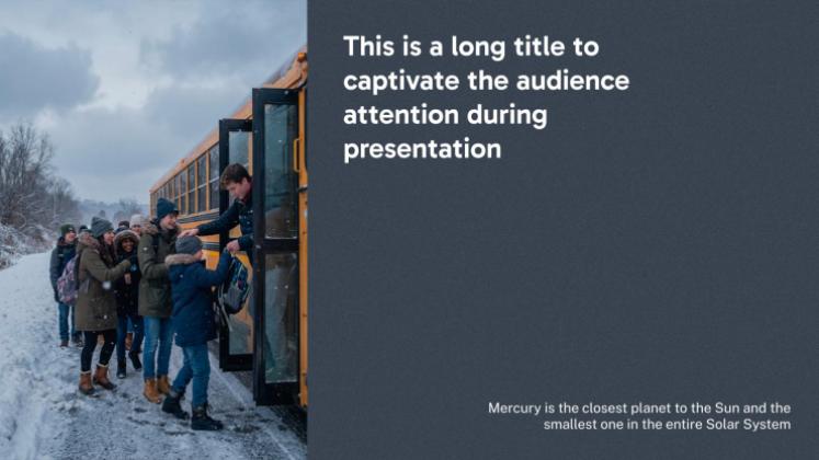 Zurück in die Schule nach den Winterferien Präsentationsvorlage