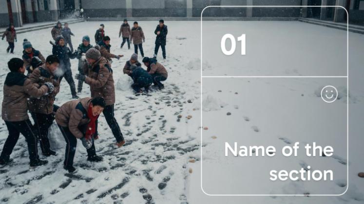 Zurück in die Schule nach den Winterferien Präsentationsvorlage