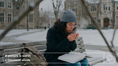 Zurück in die Schule nach den Winterferien Präsentationsvorlage