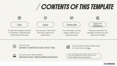 Plantilla de presentación Fitness y deporte