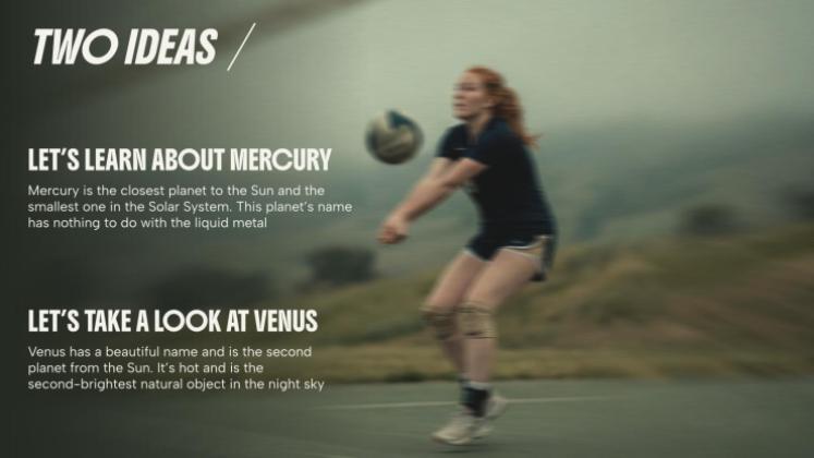 Plantilla de presentación Fitness y deporte