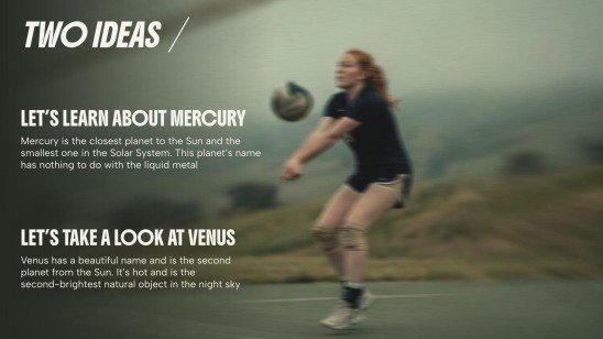 Plantilla de presentación Fitness y deporte