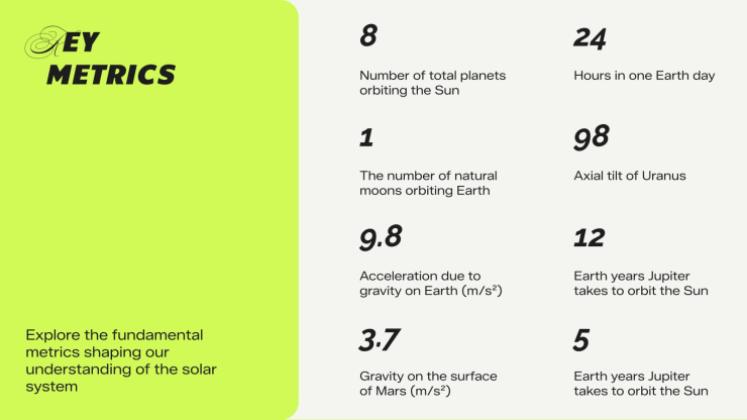 Bold Typography presentation template 