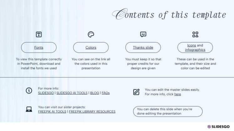 Plantilla de presentación Invierno