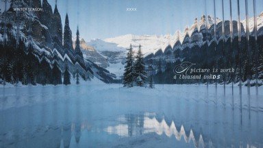 Plantilla de presentación Invierno