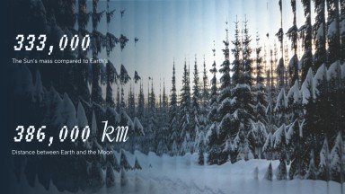 Plantilla de presentación Invierno