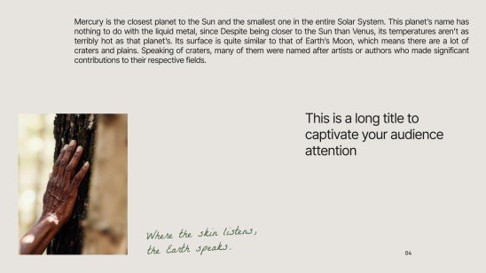 Plantilla de presentación Día Mundial de la Educación Ambiental