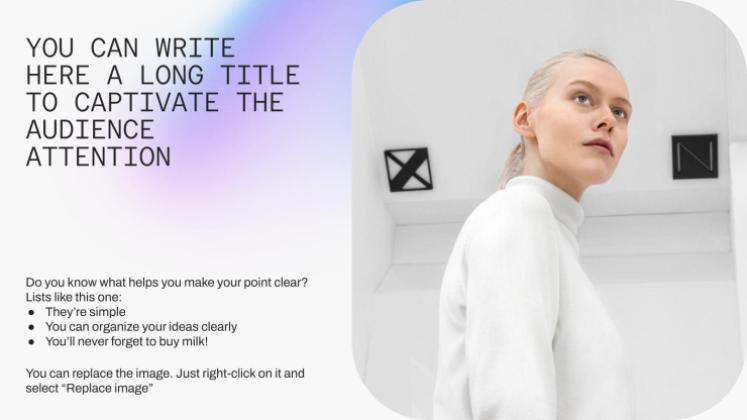 Tech Trends 2026 presentation template 