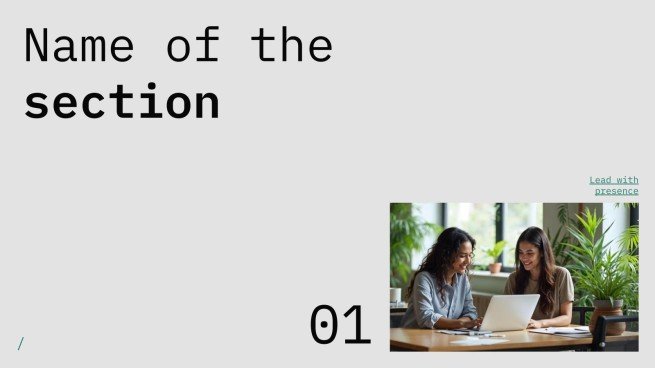 Plantilla de presentación Prácticas de liderazgo consciente