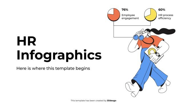 Infographies RH Modèles de présentation