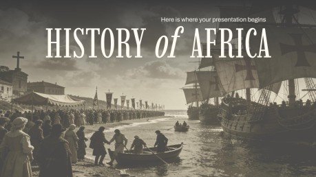Plantilla de presentación Historia de África