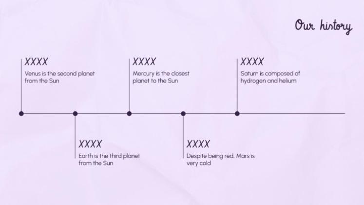 First Day of School presentation template 