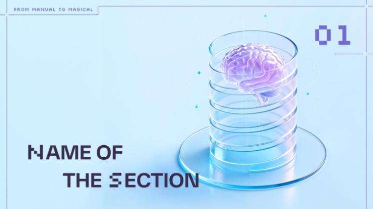 Modelo de apresentação Automação de IA